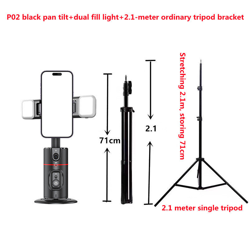 360 Degree Intelligent AI Facial Recognition Tracking And Tracking Stabilizer