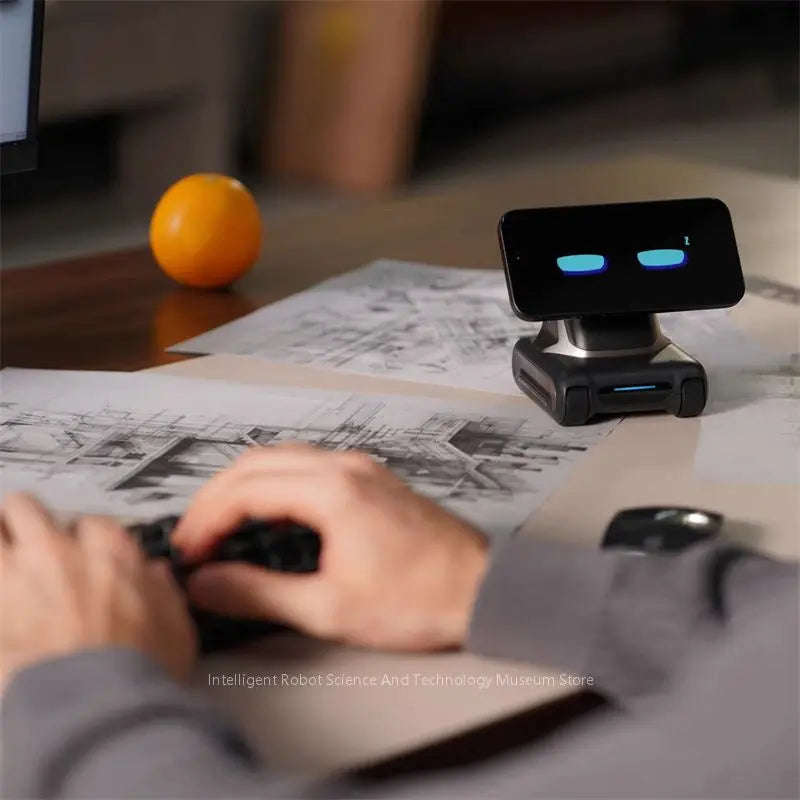 LOOI Robot Smart Toy turns your smartphone into a robot with AI, gesture control, and voice interaction.