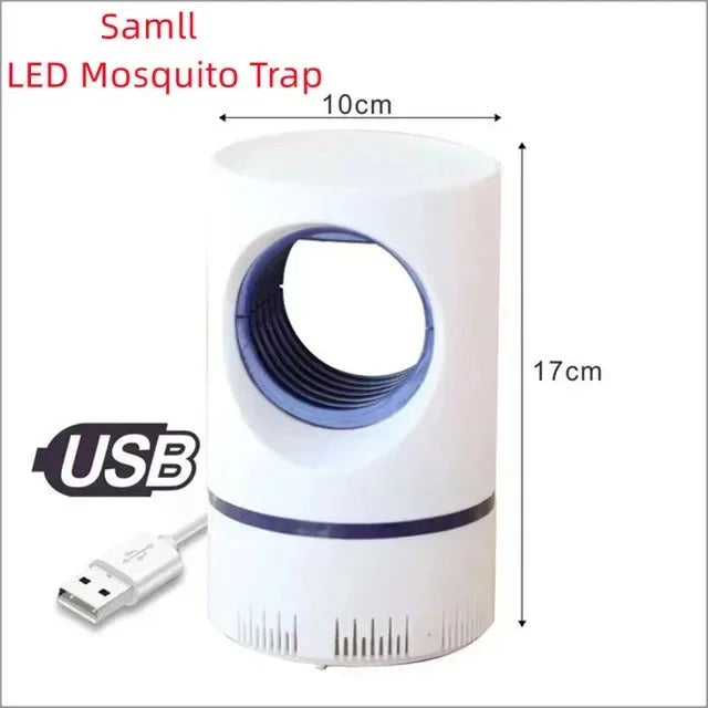 Electric Fly Bug Mosquito, Insect Killer LED Light Trap, USB Insect Killer Anti Fly Repeller, LED Light Trap Control Lamp