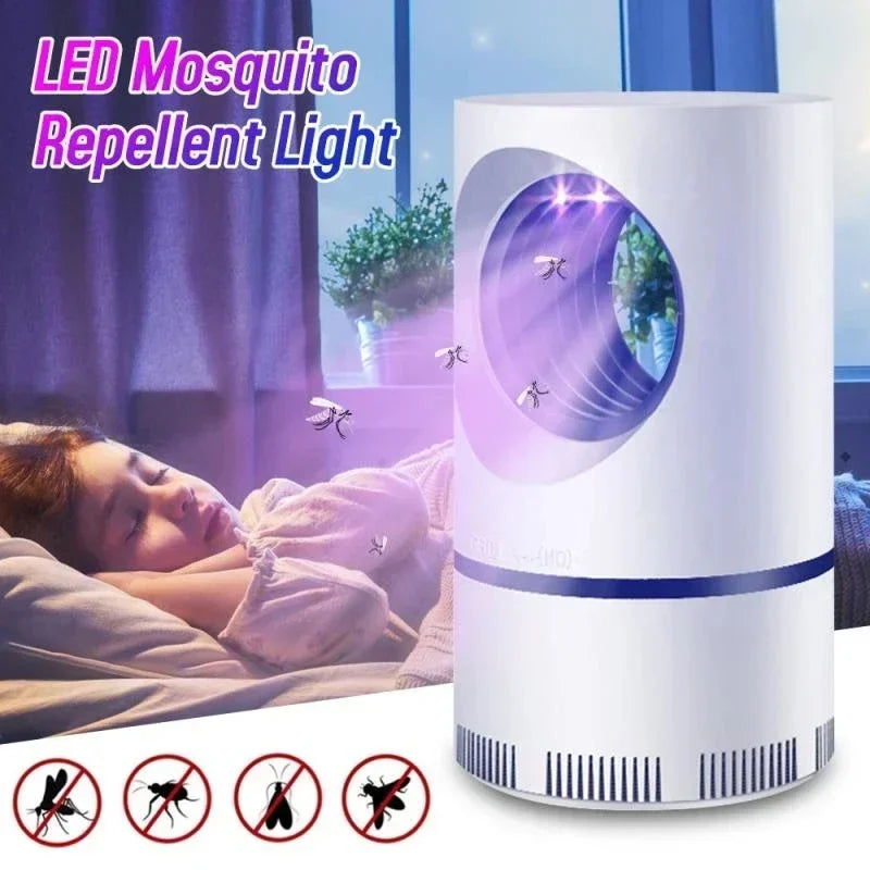 Electric Fly Bug Mosquito, Insect Killer LED Light Trap, USB Insect Killer Anti Fly Repeller, LED Light Trap Control Lamp