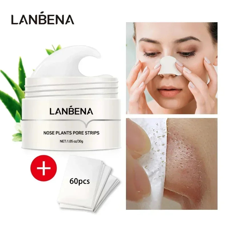 LANBENA Blackhead Remover Mask clears pores and removes blackheads for smoother skin