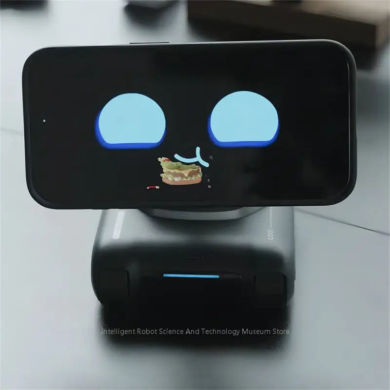 LOOI Robot Smart Toy turns your smartphone into a robot with AI, gesture control, and voice interaction.