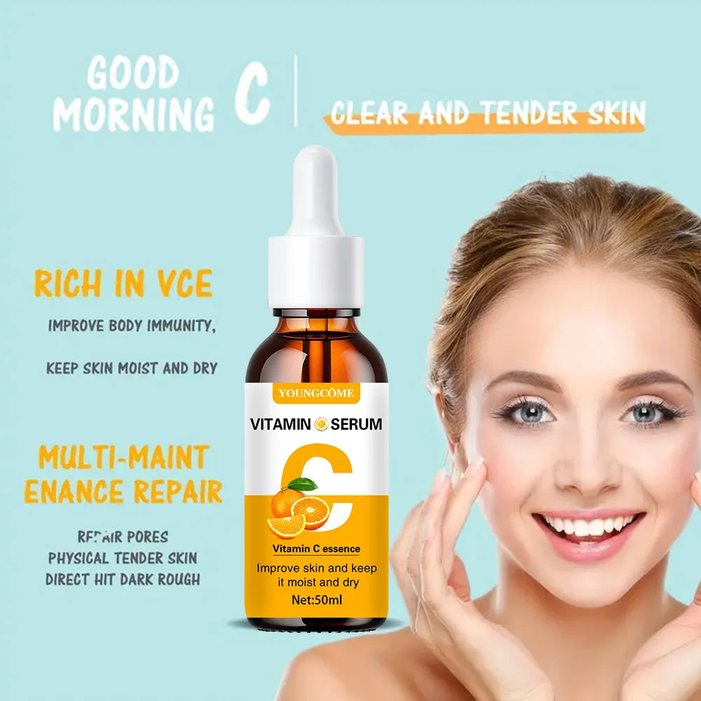 The 2pcs Vitamin C & Retinol Serum is expertly formulated with Vitamin C and Retinol to hydrate, smooth fine lines, and reduce wrinkles, promoting a rejuvenated and flawless complexion. Ideal for maintaining smooth, youthful