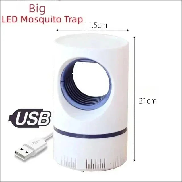 Electric Fly Bug Mosquito, Insect Killer LED Light Trap, USB Insect Killer Anti Fly Repeller, LED Light Trap Control Lamp