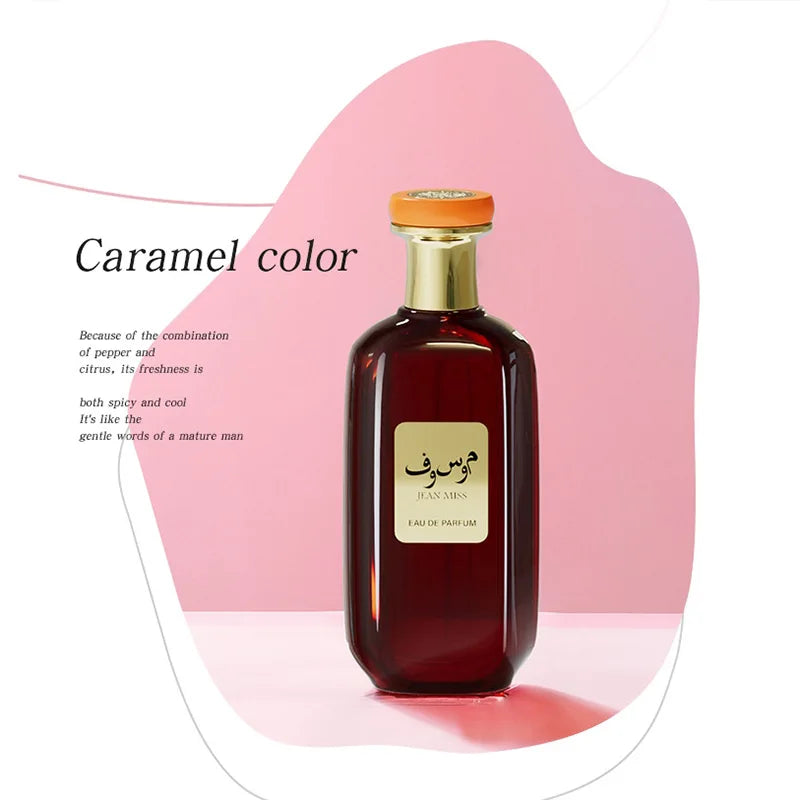 Brand High Quality Arabic Charming Eau De Toilette Vanilla Cedar Floral Unisex Perfume Fresh Natural Lasting Light Fragrance