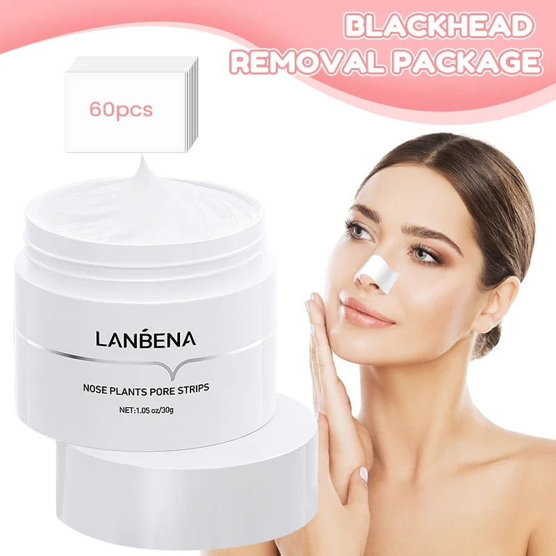 LANBENA Blackhead Remover Mask clears pores and removes blackheads for smoother skin